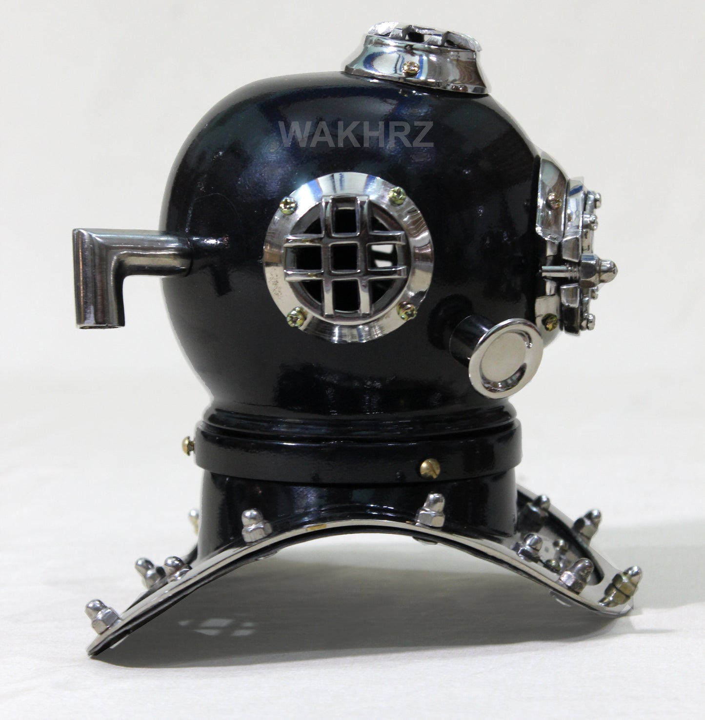 Mini ( Mark V ) American US – Navy Diving Helmet Black (#01).