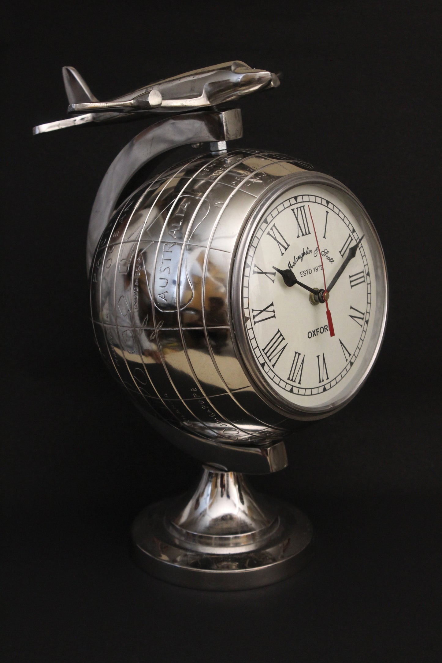 WAKHRZ Desk Globe Clock.