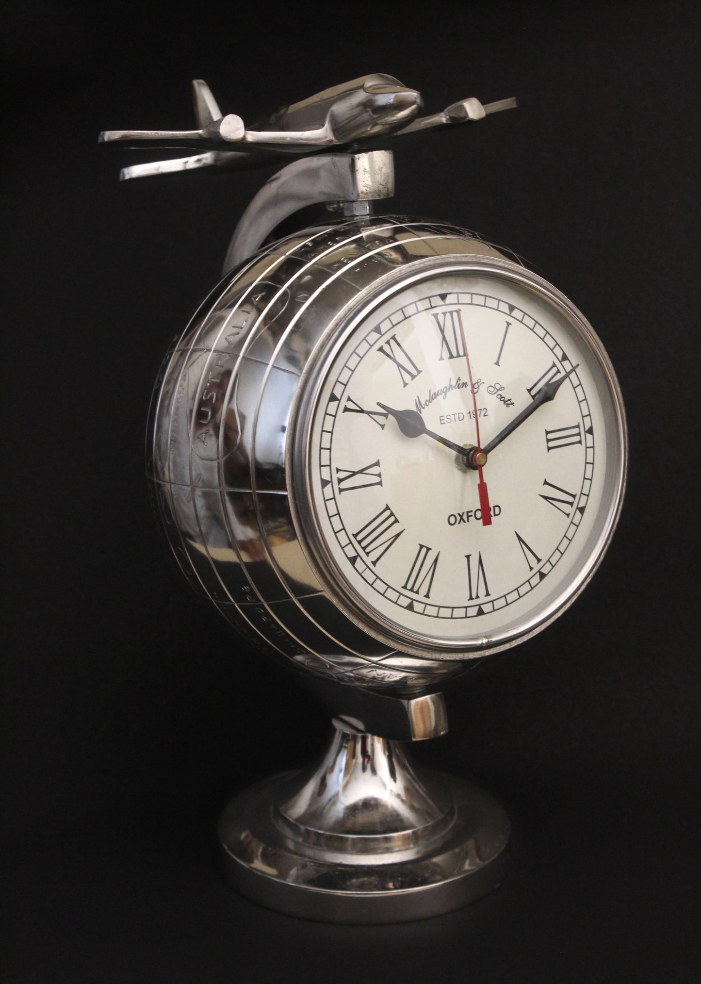 WAKHRZ Desk Globe Clock.