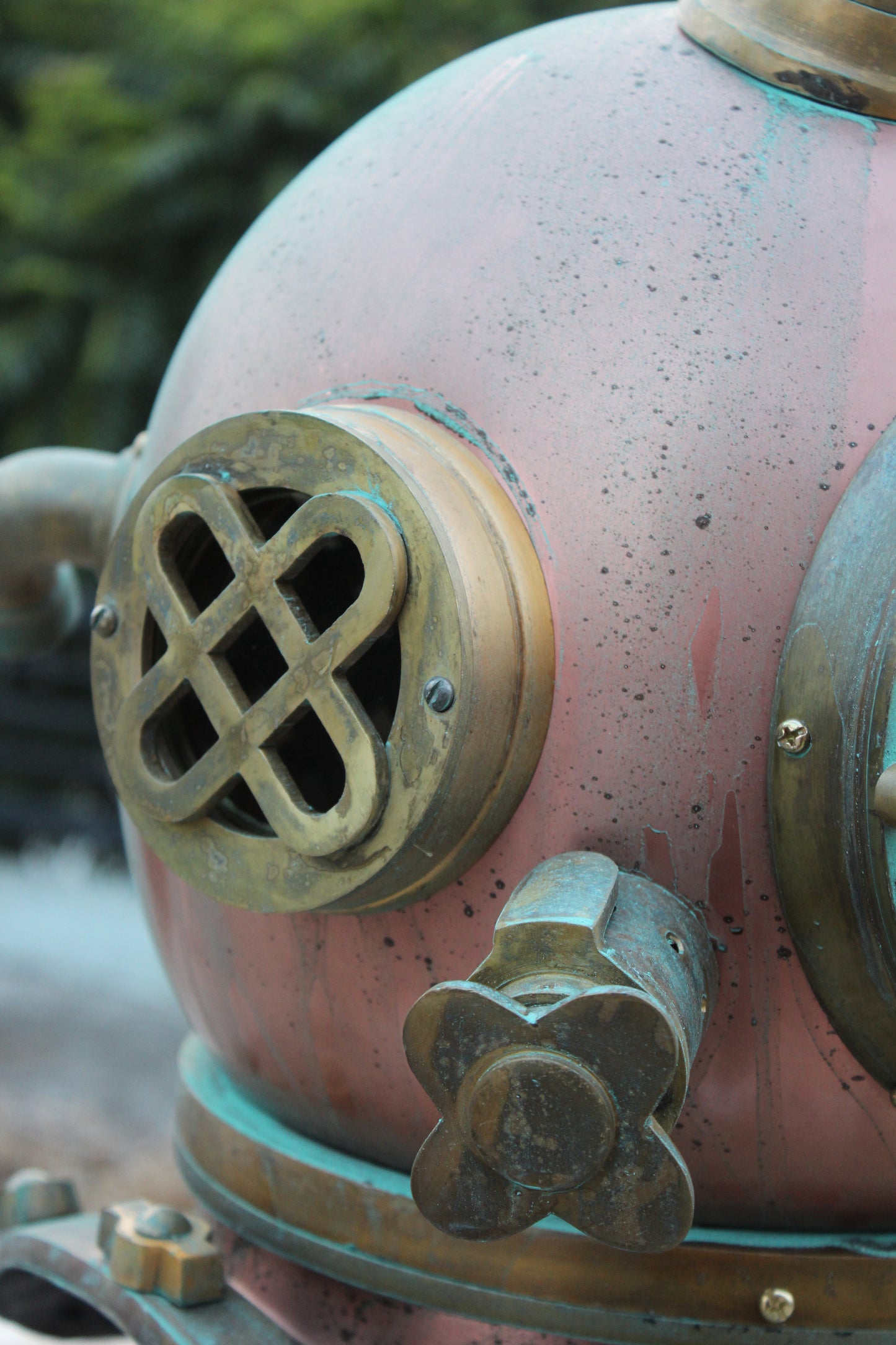 WAKHRZ ( Mark V ) Vintage American US – Navy Diving Helmet.