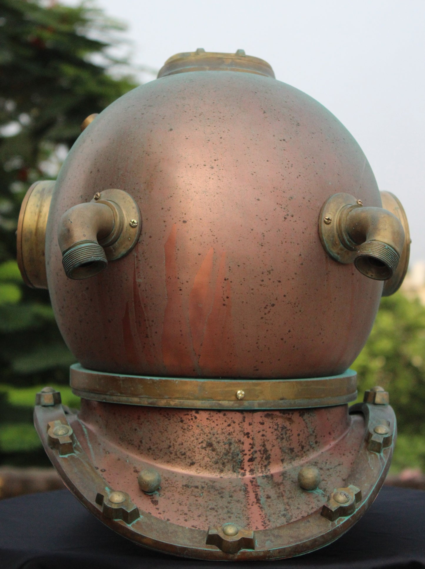 WAKHRZ ( Mark V ) Vintage American US – Navy Diving Helmet.
