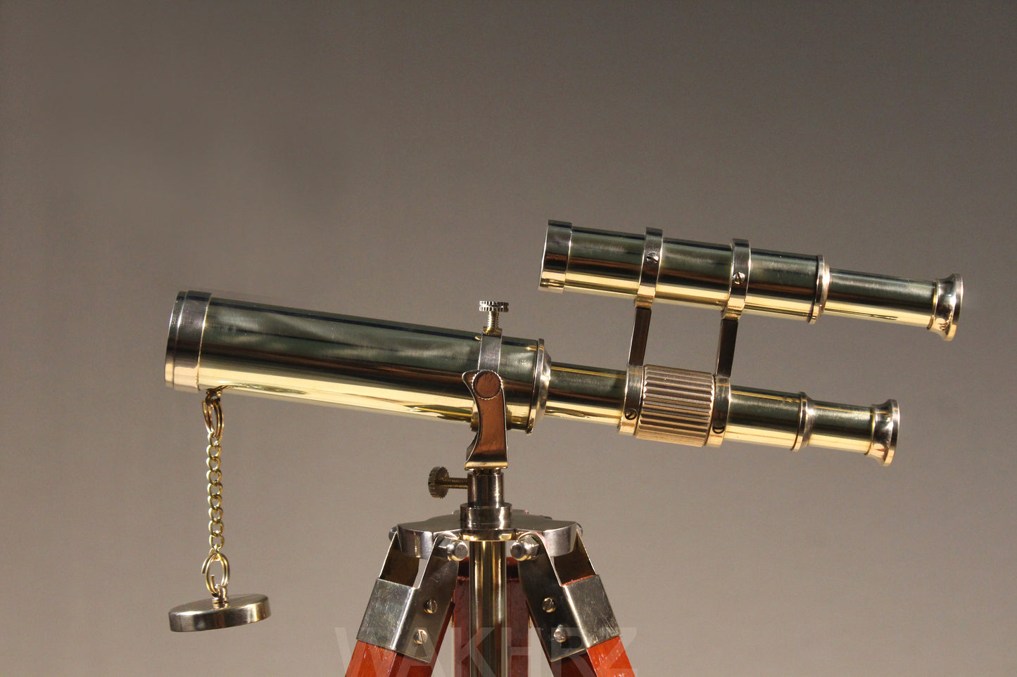 WAKHRZ Brass Nautical Tripod Telescope.