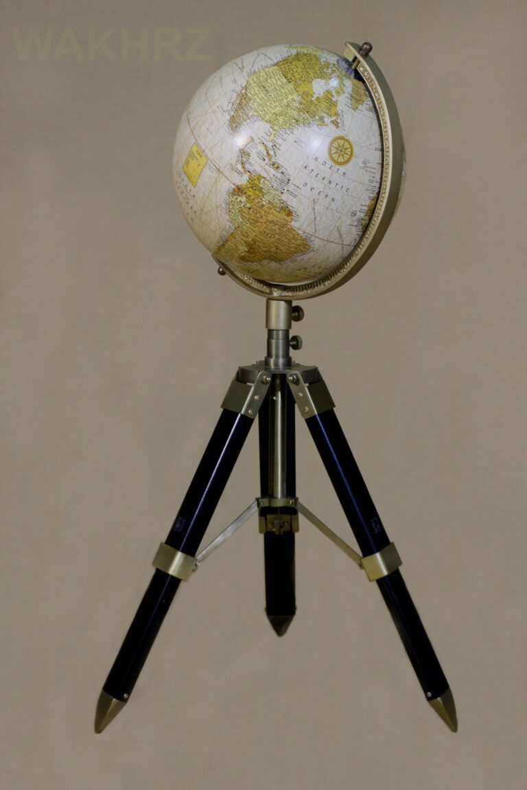 WAKHRZ Tripod World Globe With Sliding stand.
