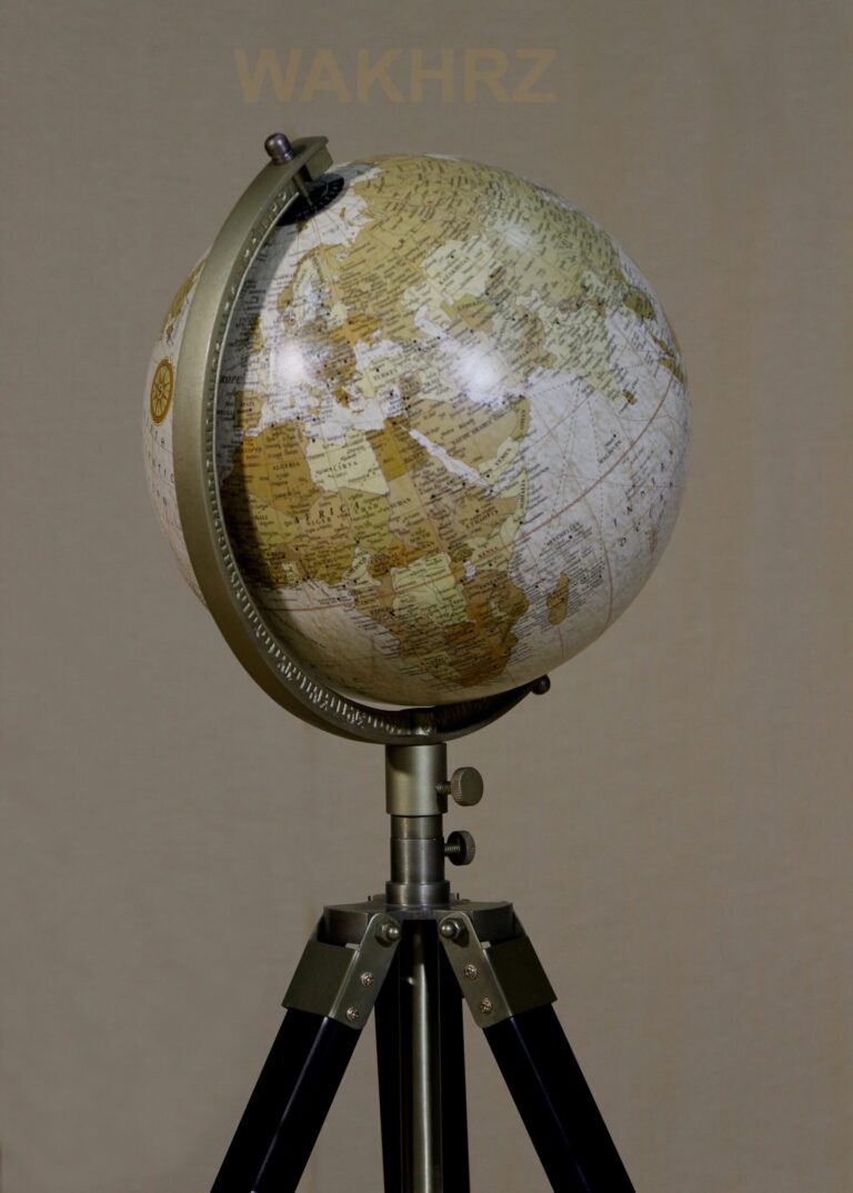 WAKHRZ Tripod World Globe With Sliding stand.