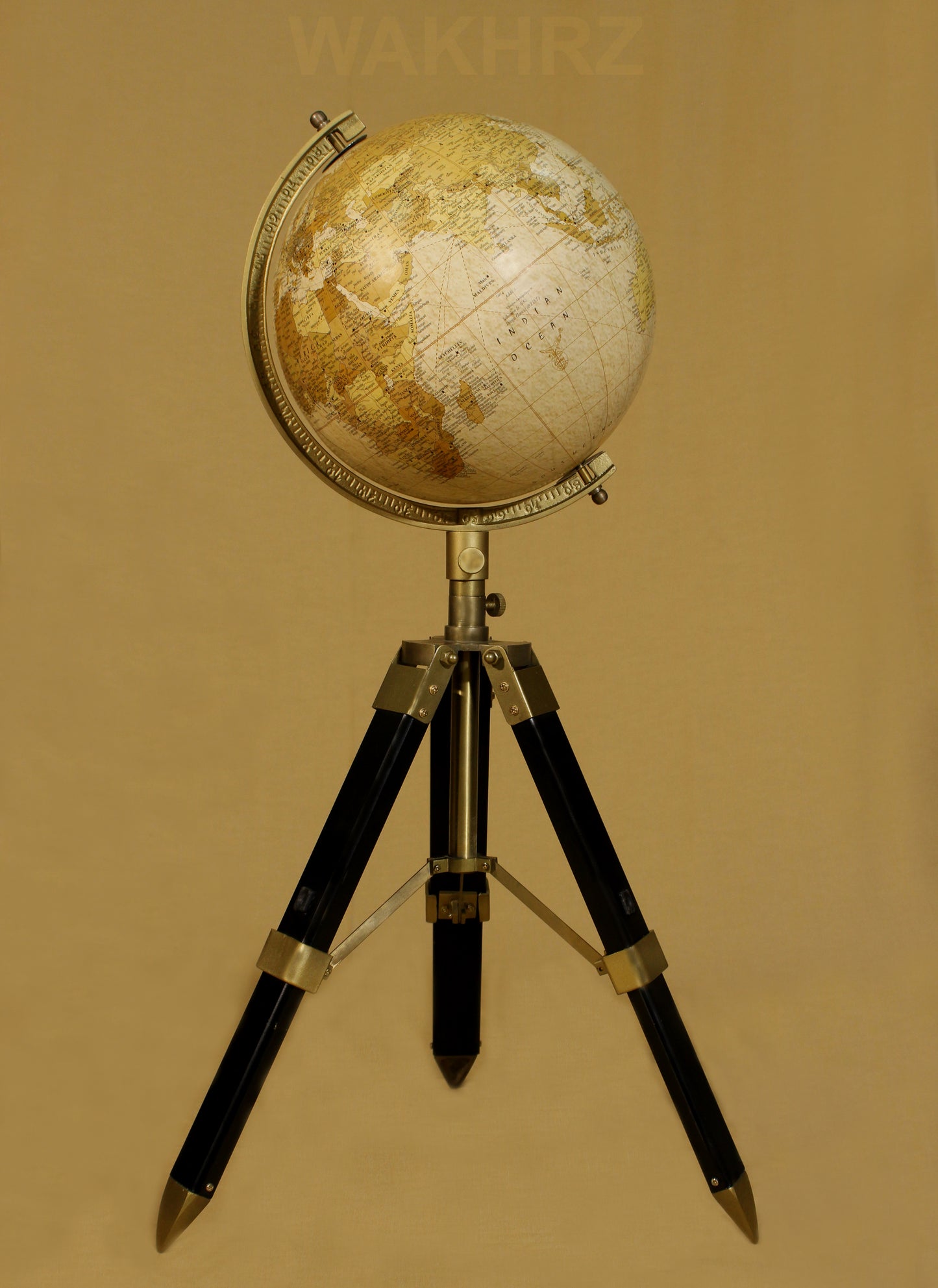 WAKHRZ Tripod World Globe With Sliding stand.