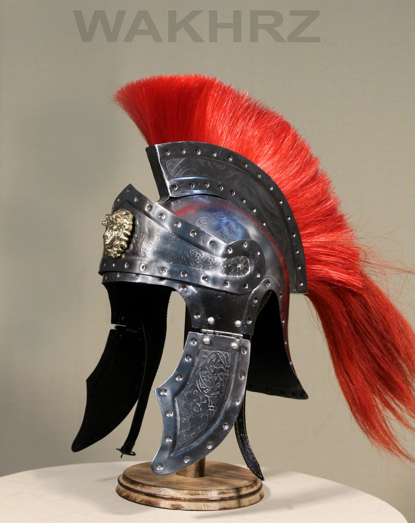 WAKHRZ Praetorian Guard Medieval Roman Helmet With Base..