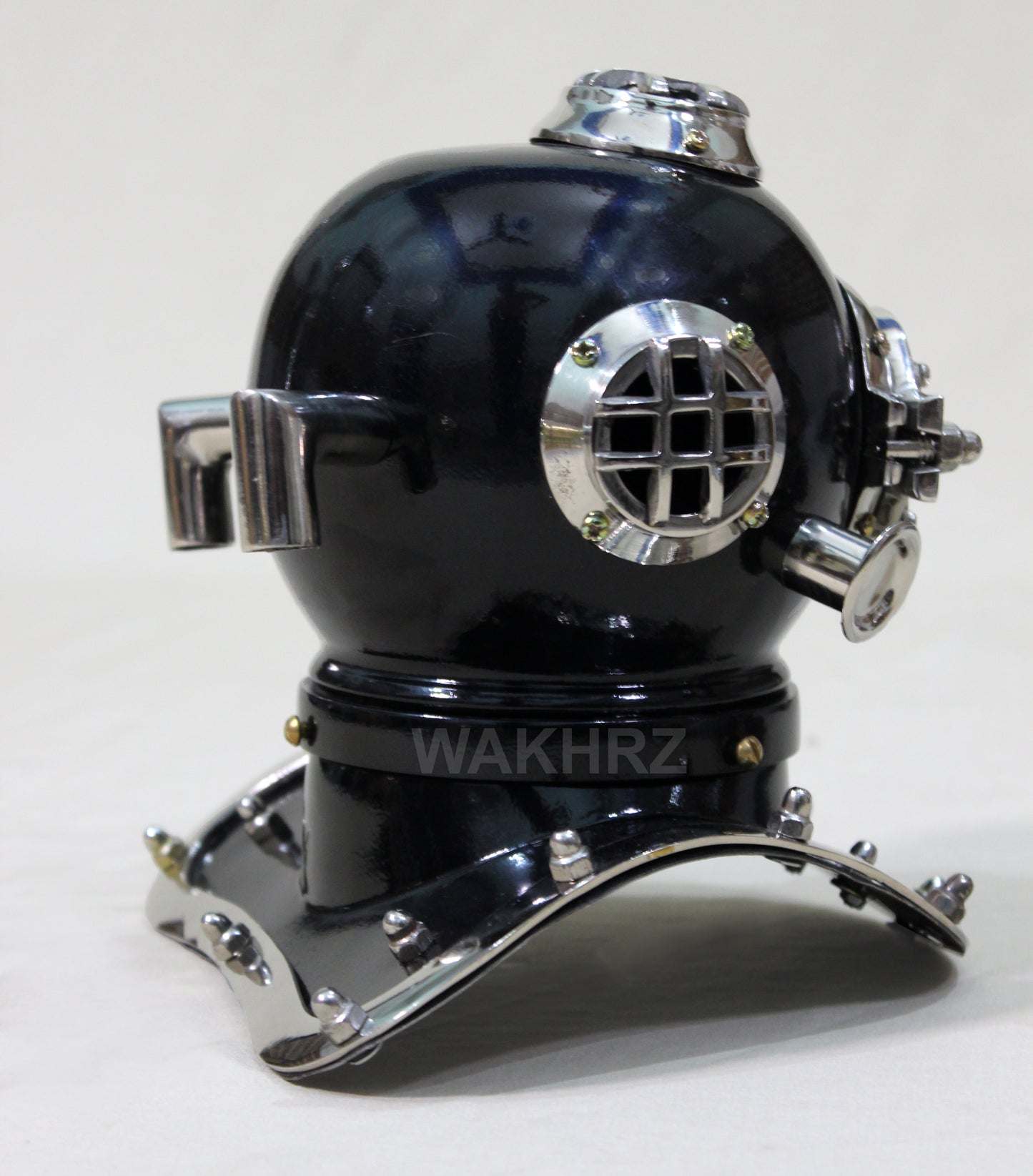 Mini ( Mark V ) American US – Navy Diving Helmet Black (#01).