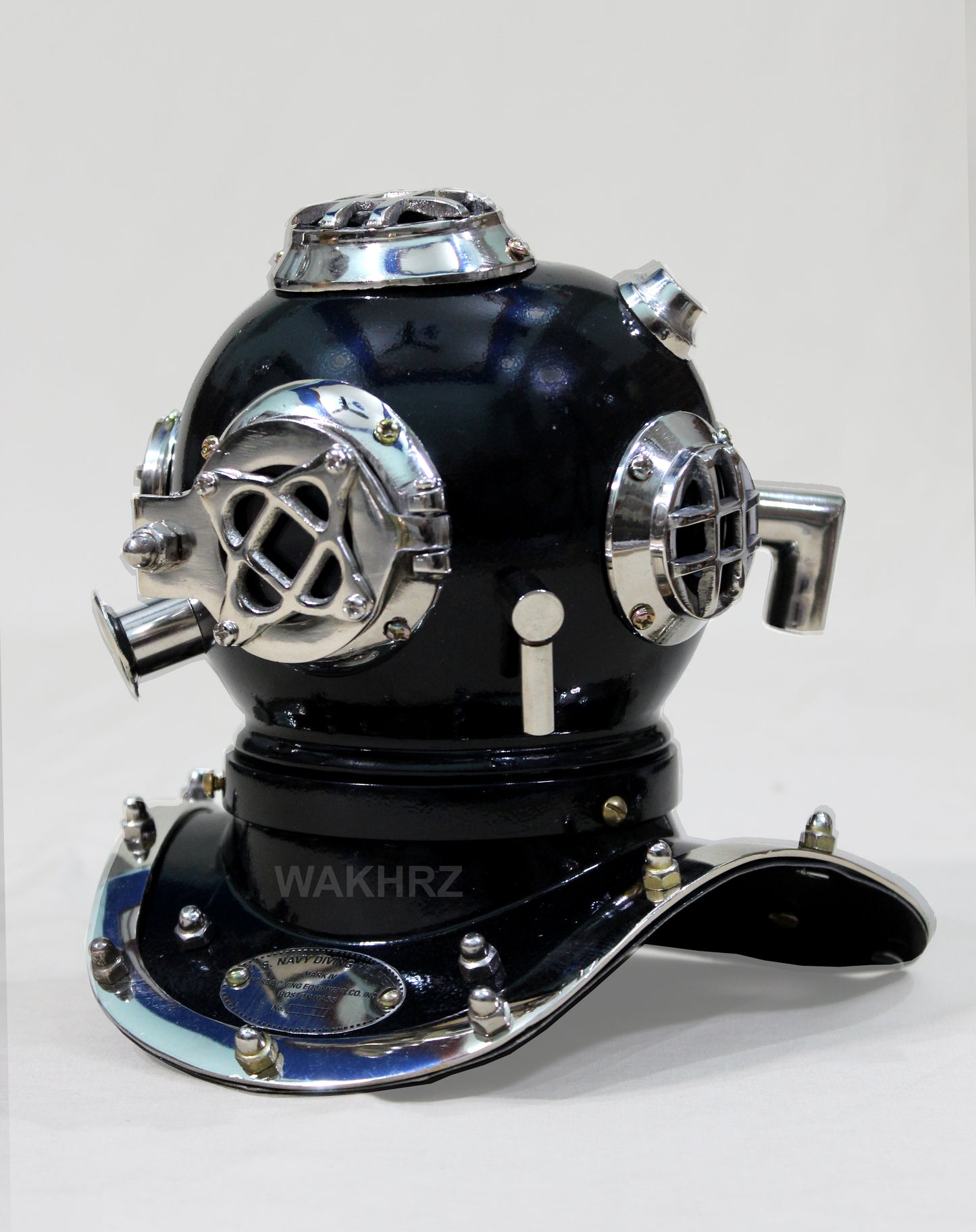 Mini ( Mark V ) American US – Navy Diving Helmet Black (#01).