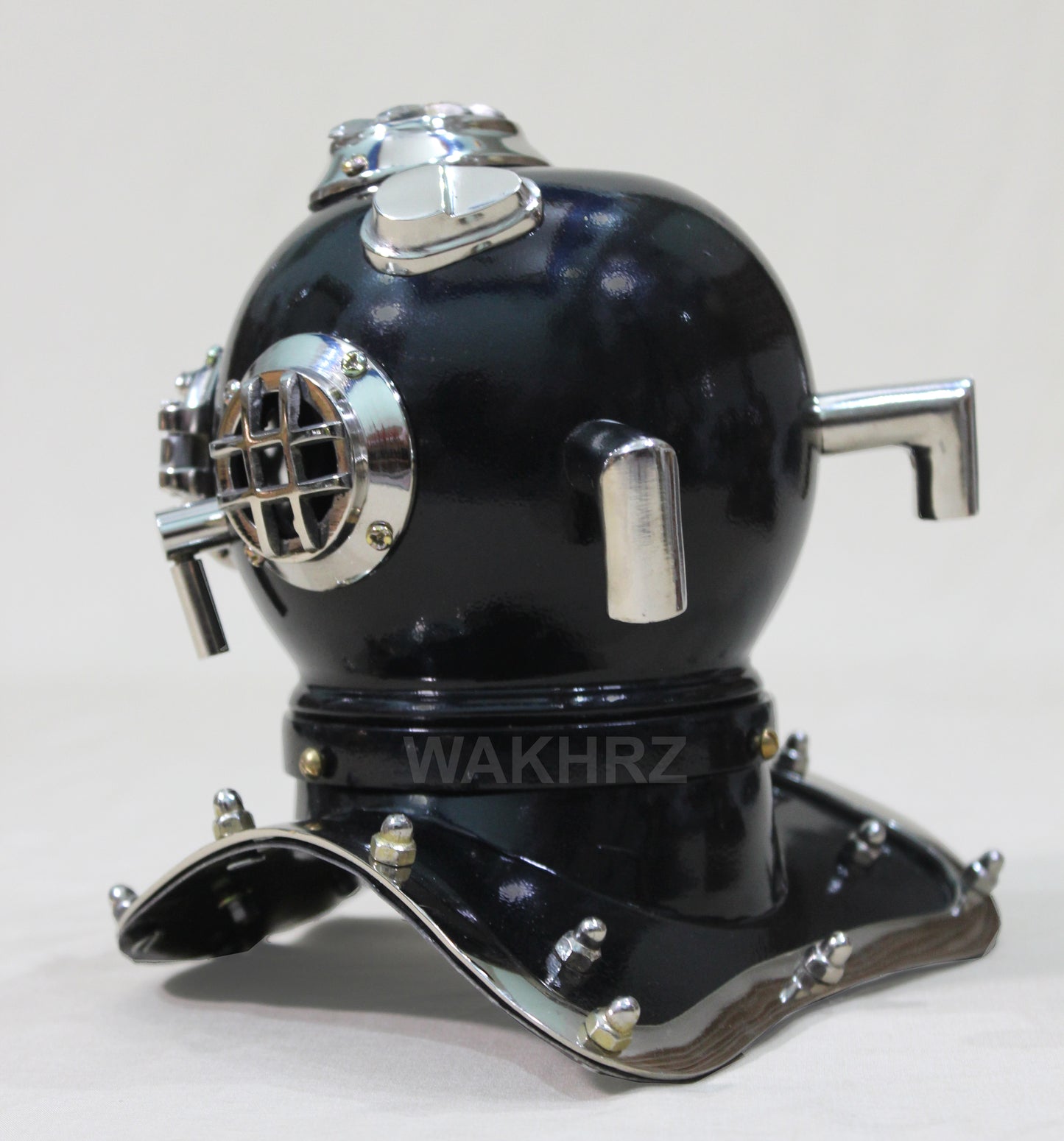 Mini ( Mark V ) American US – Navy Diving Helmet Black (#01).