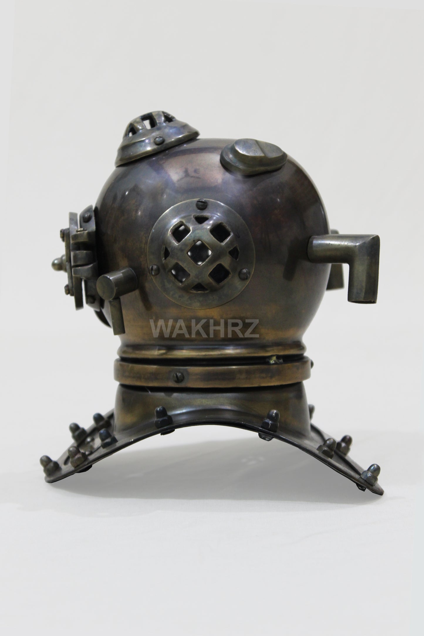 Mini ( Mark V ) American US – Navy Diving Helmet Brown (#02).