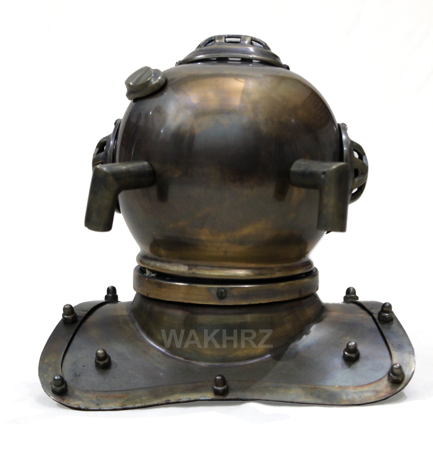Mini ( Mark V ) American US – Navy Diving Helmet Brown (#02).