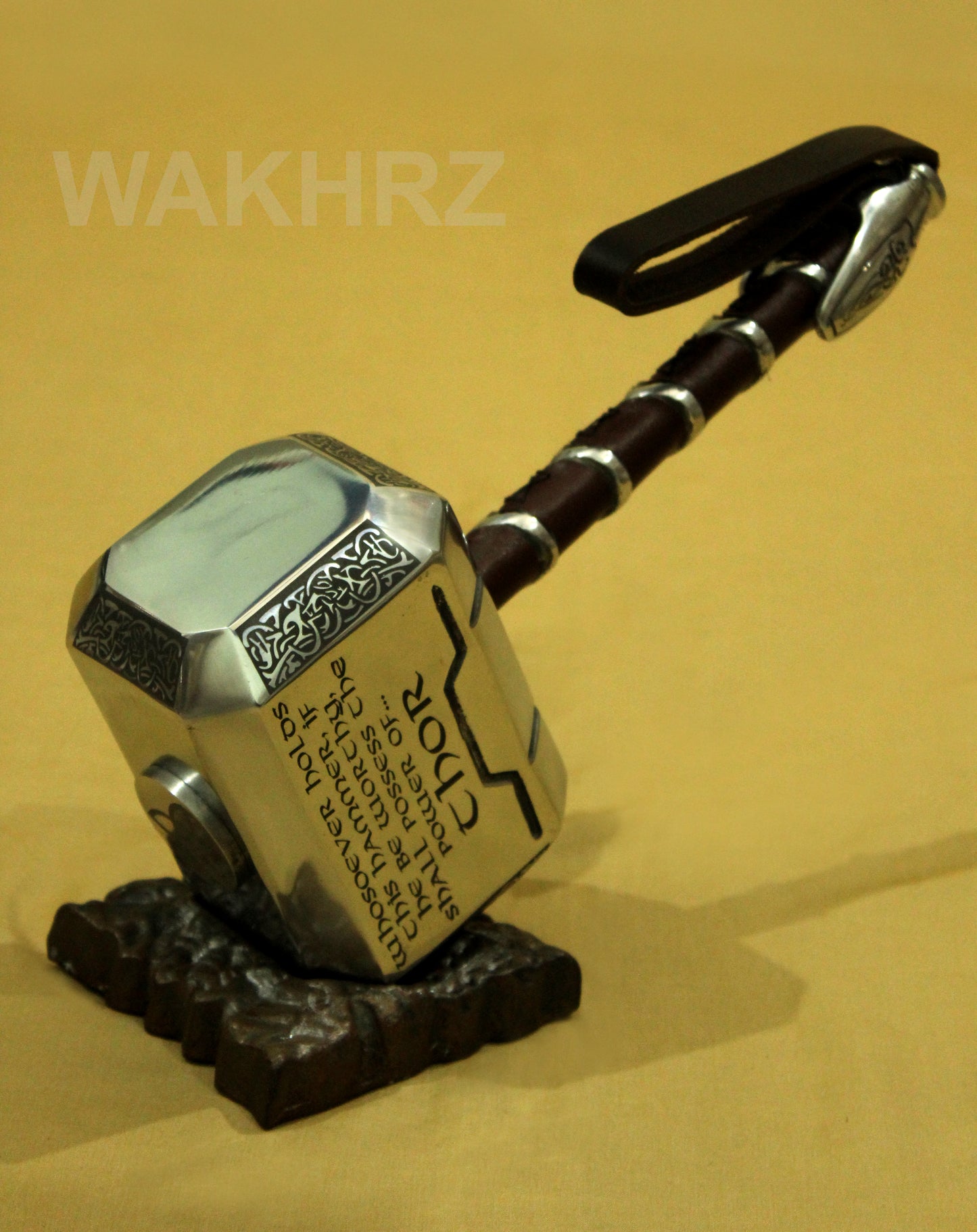 WAKHRZ Thor Hammer with Base.