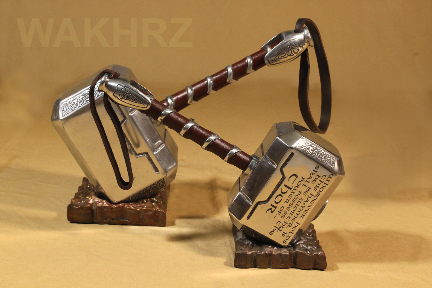WAKHRZ Thor Hammer with Base.