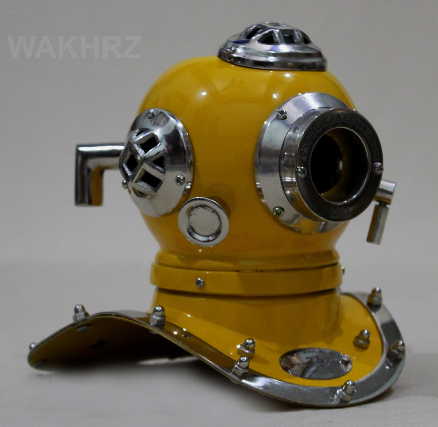 Mini ( Mark V ) American US – Navy Diving Helmet (#01).