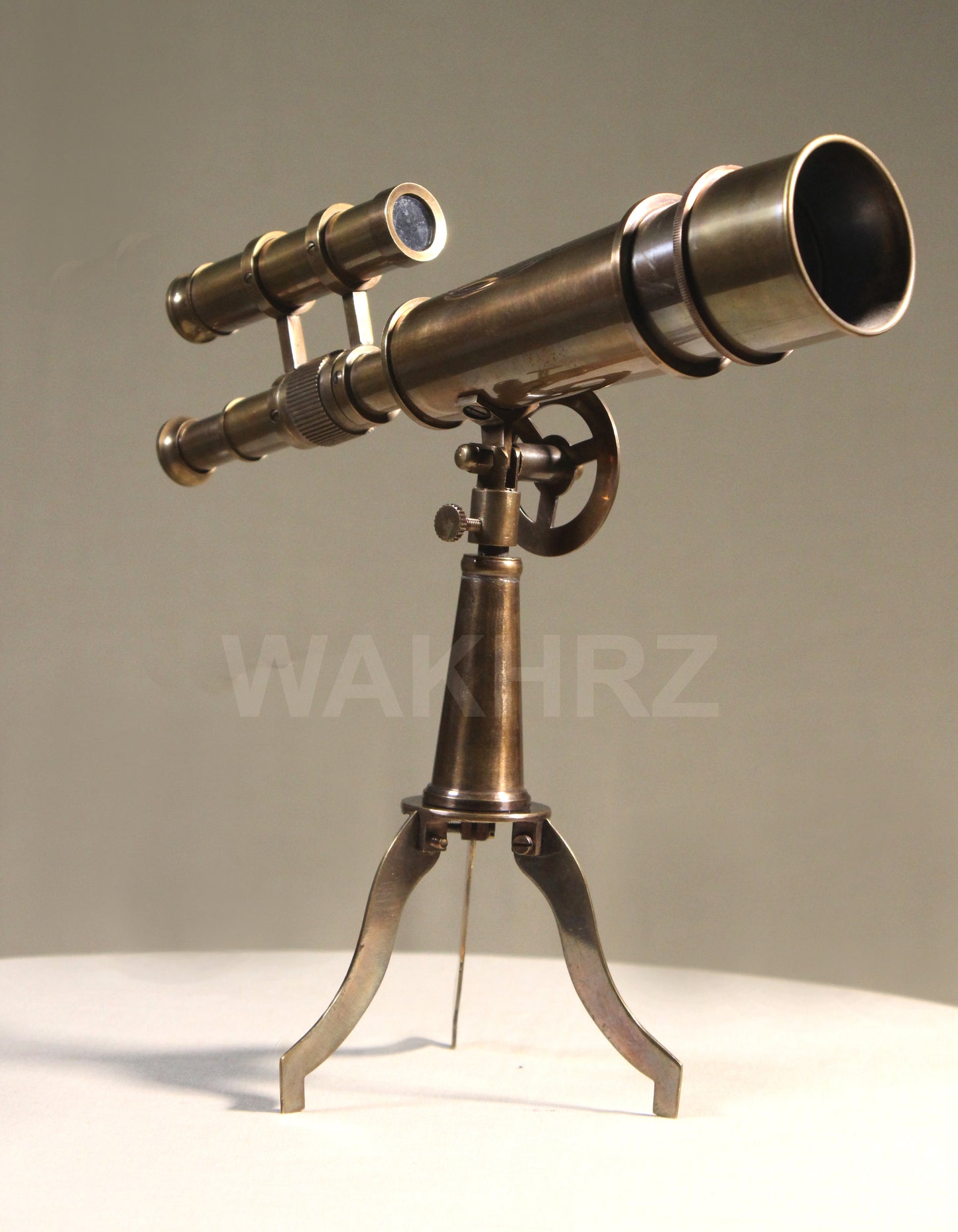 WAKHRZ KELVIN & HUGHES LONDON 1915 Desk Telescope.