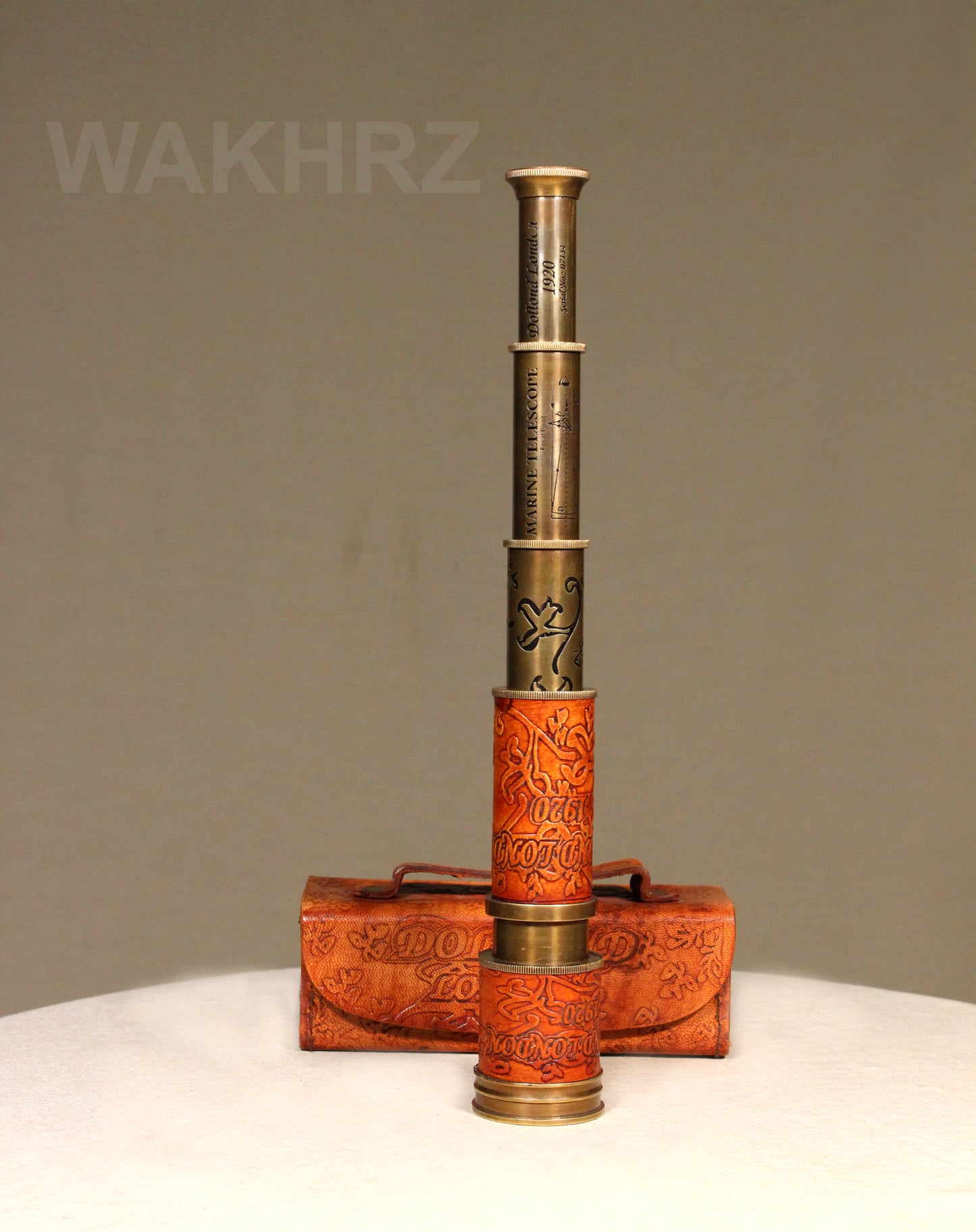 WAKHRZ MARINE TELESCOPE DOLLOND LONDON 1920.