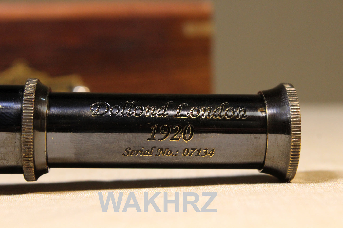 WAKHRZ MARINE TELESCOPE DOLLOND LONDON 1920.