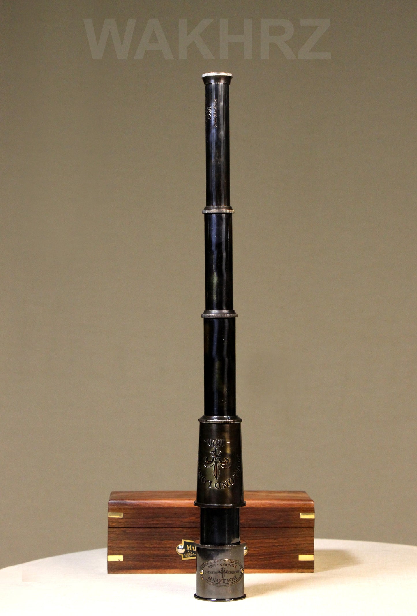 WAKHRZ MARINE TELESCOPE DOLLOND LONDON 1920.