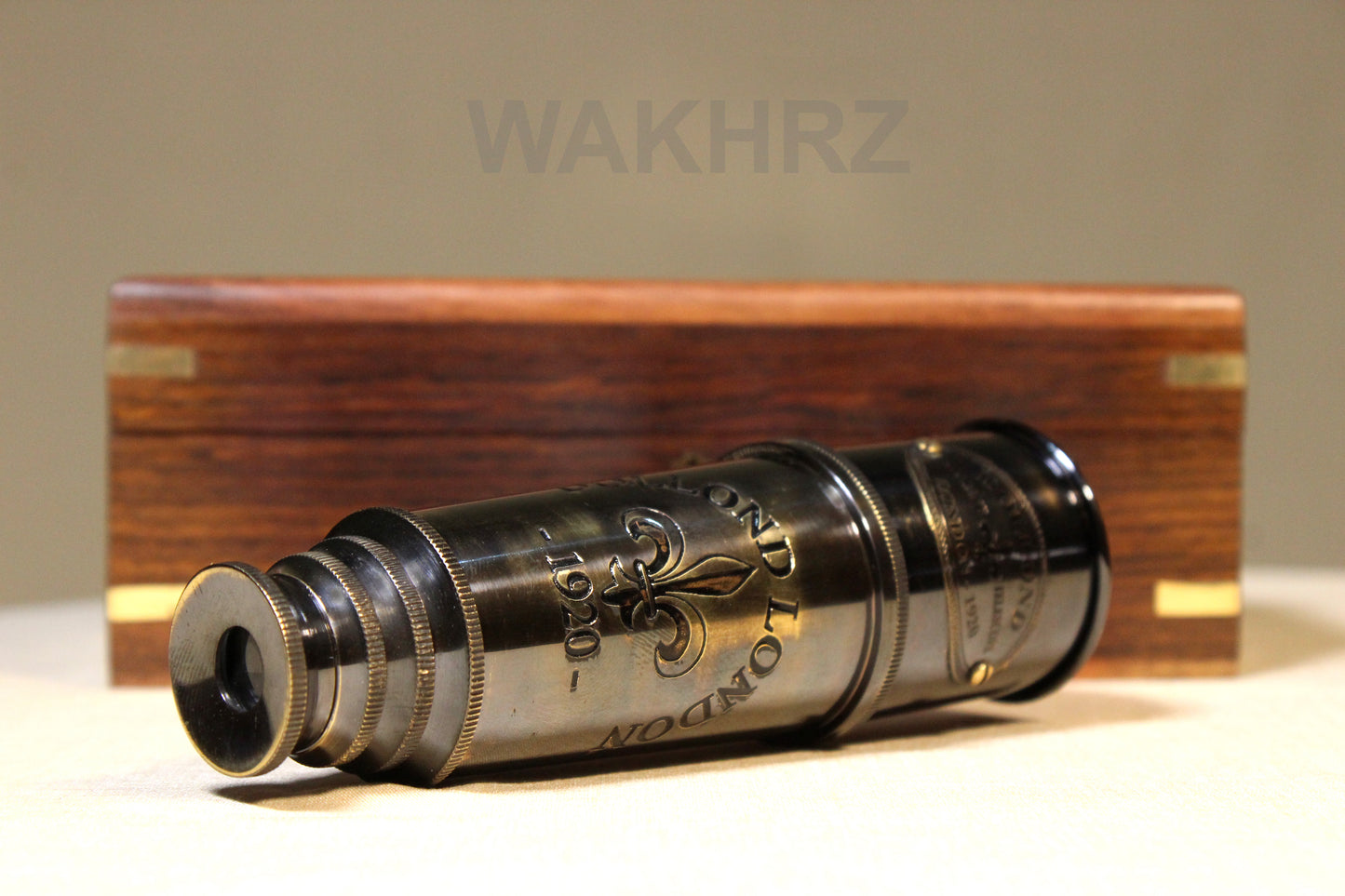 WAKHRZ MARINE TELESCOPE DOLLOND LONDON 1920.