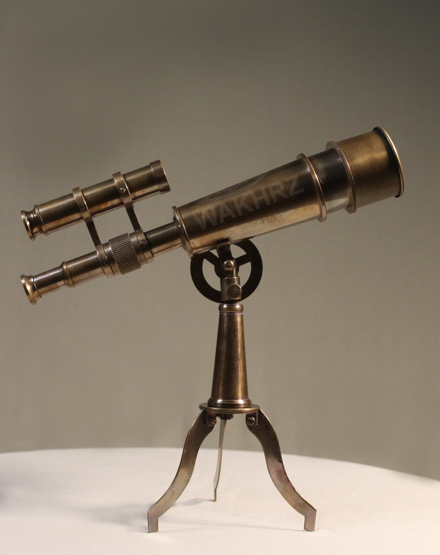 WAKHRZ KELVIN & HUGHES LONDON 1915 Desk Telescope.