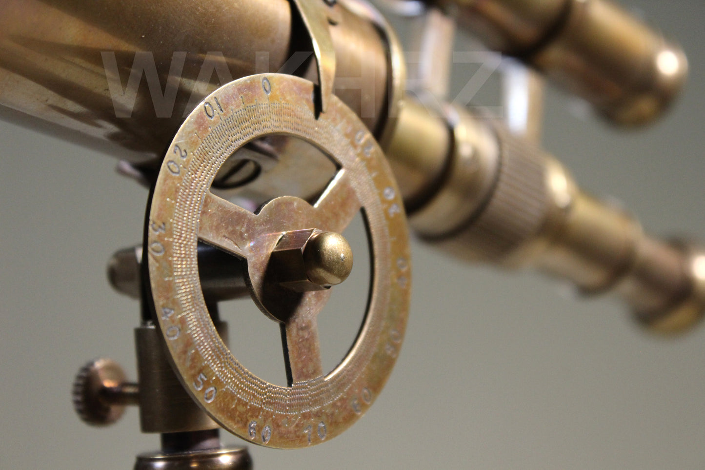 WAKHRZ KELVIN & HUGHES LONDON 1915 Desk Telescope.